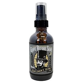 GRAVE BEFORE SHAVE Gentlemen's Blend Beard Oil (Bourbon/Sandal Wood Scent) 4 oz. BIG BOTTLE