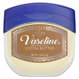 Vaseline Petroleum Jelly For Dry Cracked Skin Cocoa Butter 7.5 oz (Packaging May Vary)