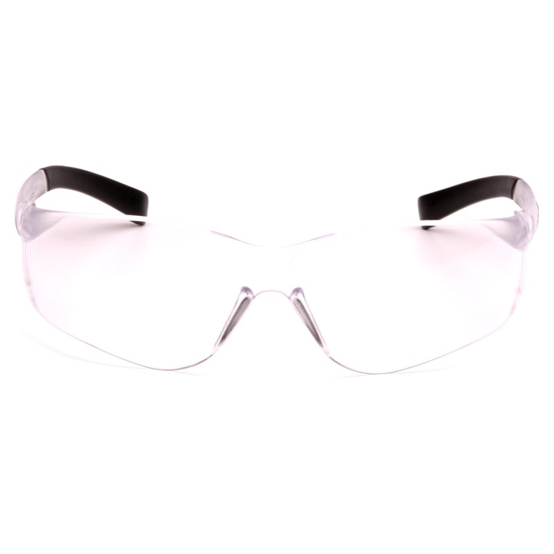 Pyramex Mini Ztek Safety Eyewear, Clear Lens With Clear Frame