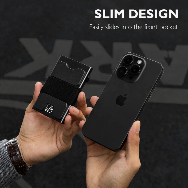 THUMBS-UP Quick Access Black Pop up Case RFID Blocking 12+