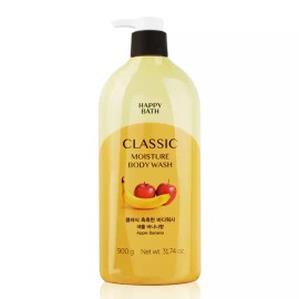 Happybath 해피바스 클래식 촉촉한 바디워시 애플 바나나 900g Happybath Classic Moisturizing Body Wash Apple Banana 900g