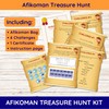 Passover Treasure Hunt Kit- Afikoman Bag with Treasure Hunt Game
