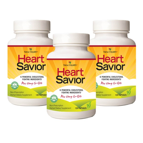 New Health Heart Savior, Cholesterol, Blood Pressure, Health Buy 3