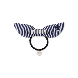 Parly Gates 053-5184302 111_Blue FR Hair Elastic Marker (Striped Pattern, Ribbon Shape) / Golf Hair Closure