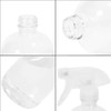 Cosywell Glass Spray Bottles Empty 16oz Boston Round Bottle Refillable