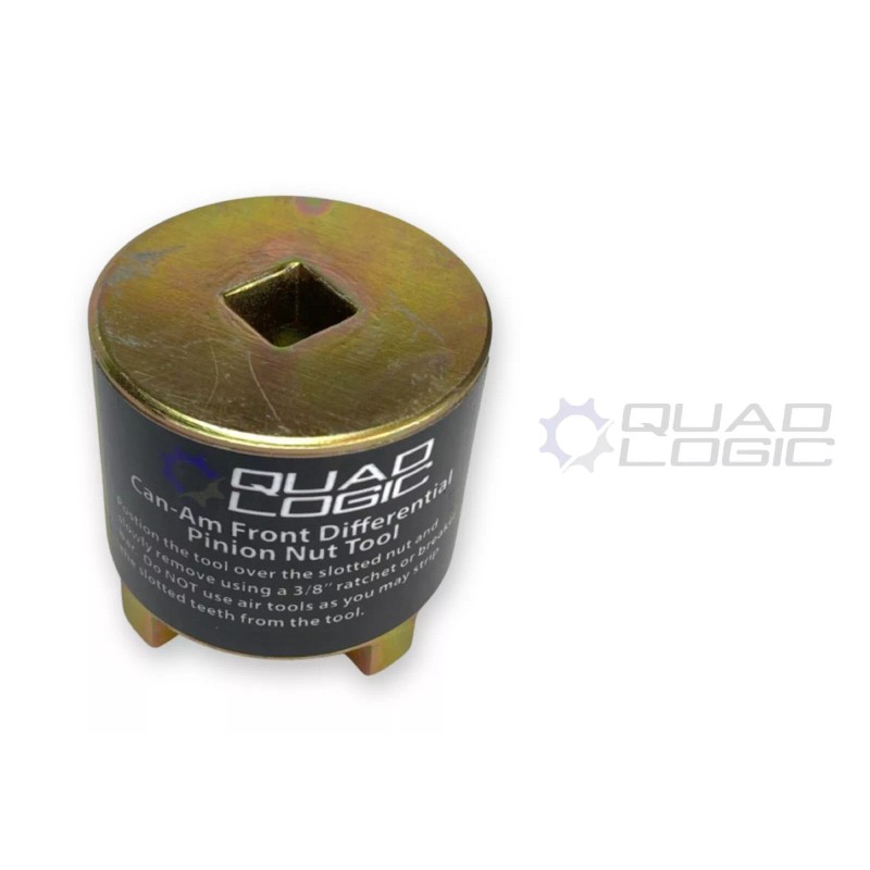 Quad Logic Can-Am Maverick Commander Renegade Outlander Pinion Nut Removal