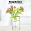 Mini Glass Storage Container Flower Pot Planter Vase Bowl Home