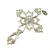 Lenox 2010 Filigree Cross Gemmed Ornament NEW in Box