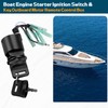 Boat Engine Starter Ignition Switch & Key 35100-ZV5-013 35100ZV5013 for