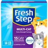 Fresh Step Clumping Cat Litter, Multi-Cat, Long Lasting Odor Control