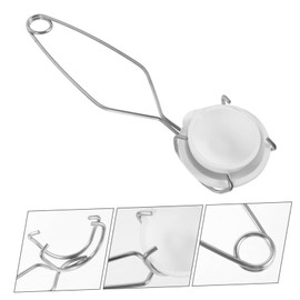 CORHAD 1Set Crucible Kit with Metal Smelting Tools Melting Furnace Clamp Melting Crucibles Dishes and Tongs for Metal Melting and Casting