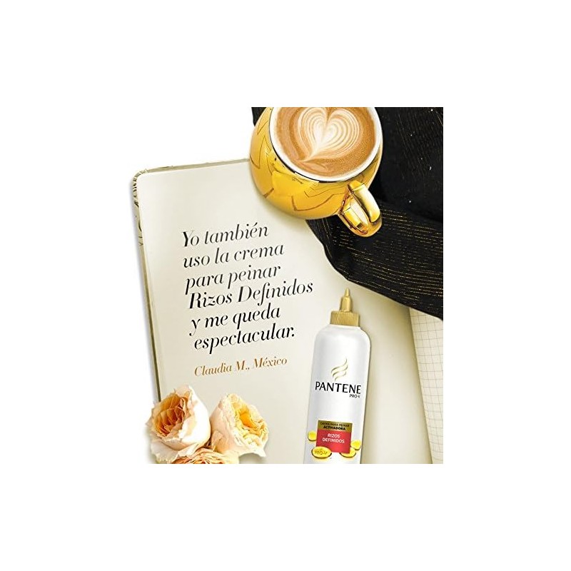 Pantene Pro-V Crema para Peinar Rizos Definidos, 160 ml