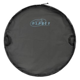 Osprey Wetsuit Changing Mat, Portable Surf Beach Changing Mat Accessory, Black, One Size