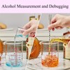 High Borosilicate Glass Measuring Cup Set-V-Shaped Spout，Includes 250ml(8OZ), 500ml(16OZ), and