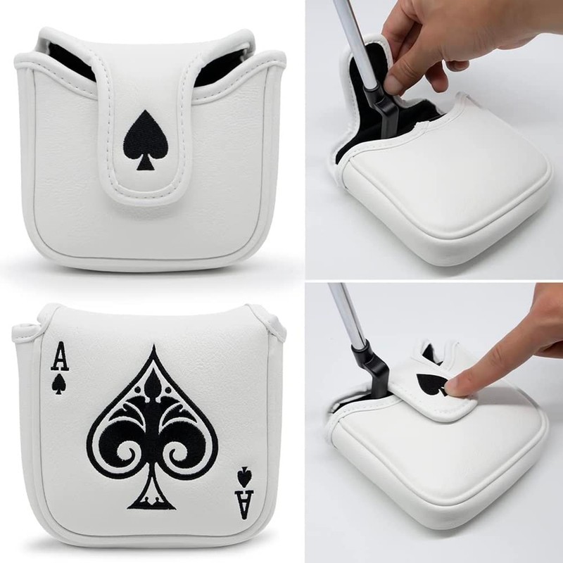 Putter Cover, Iron Cover, Putter Case, Head Cover, Mallet Type,