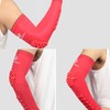 HOPEFORTH 2PCS Padded Elbow Forearm Sleeves Compression Arm Protective Support