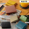 Bearneko Mini Wallet, Bifold Wallet, Thin, Genuine Leather, Men's, Women's,