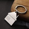 IKAAR Key Cahin Cute Cartoon House with Window keychain Mental