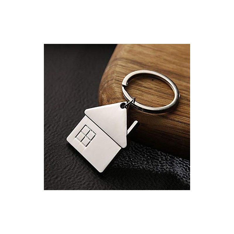IKAAR Key Cahin Cute Cartoon House with Window keychain Mental