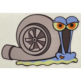 Egl Turbo Snail JDM Drift Diecut vinyl adhesive sticker 5.5” X 4” Decal Stance Funny