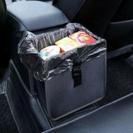 AUTOXBERT Waterproof Truck Trash Car Can Garbage Litter Bin Bag Seat Organizer Accessorie.