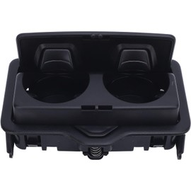 Bediffer Reposabrazos del Asiento Trasero Portavasos A Prueba de Impactos Práctico Plegable para RS3 8V 2017 en Adelante, Material ABS para Entusiastas del Automóvil