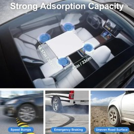 Starlink Mini Car Mount, Starlink Mini Mount with Strong Suction Cups, Mounting Kit for Car Window and Sunroofs, Starlink Mini Mounting Kit for Sunroof, Front Window, Rear Window