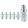 PCL Instant Air Coupler 1/4" BSP Male Thread & Male