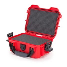 Nanuk 903 Waterproof Hard Case with Foam Insert - Red - Made in Canada