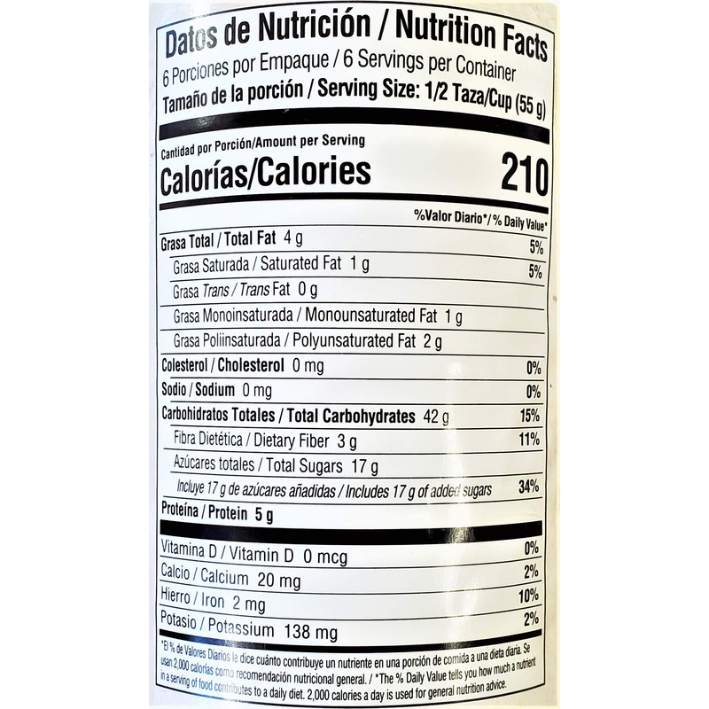 Quaker Avena Instantanea Instant Oats Vanilla, (3 Pack, Total of