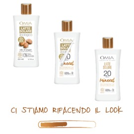 Solar Organic Milk with Argan Oil SPF 20 Medium 200 ml