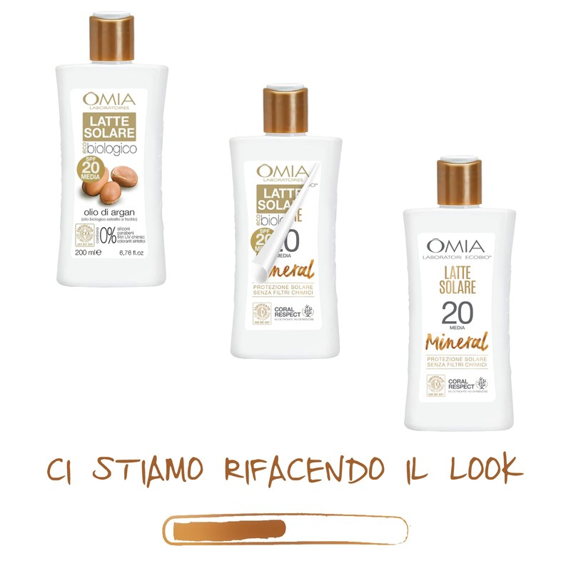 Solar Organic Milk with Argan Oil SPF 20 Medium 200