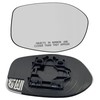 Odyssey Passenger Side Heated Mirror Glass Compatible with Honda Odyssey