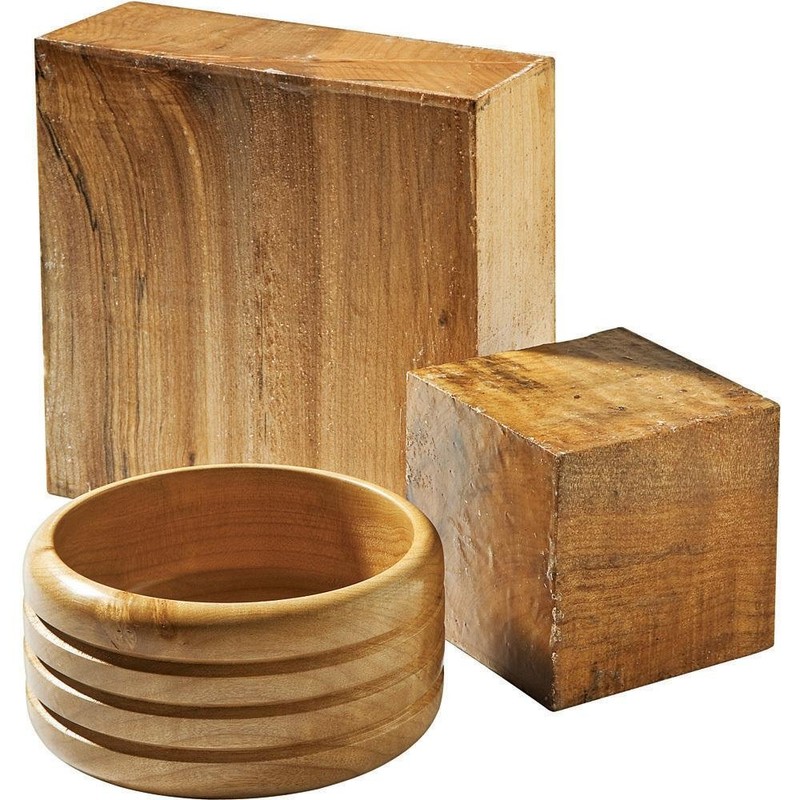 Rockler Plain Maple Turning Blanks for Wood Lathe Projects -