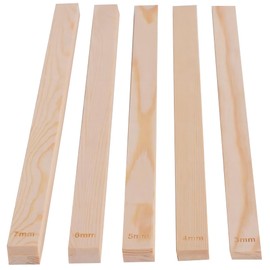 10 Pieces Pottery Tools Guide Sticks for Pottery Pottery Wood Pottery Thickness of Polymer Clay Pottery Accessories