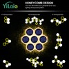 YiLaie Solar Deck Lights Outdoor Auto On/Off, Post Dock Lights