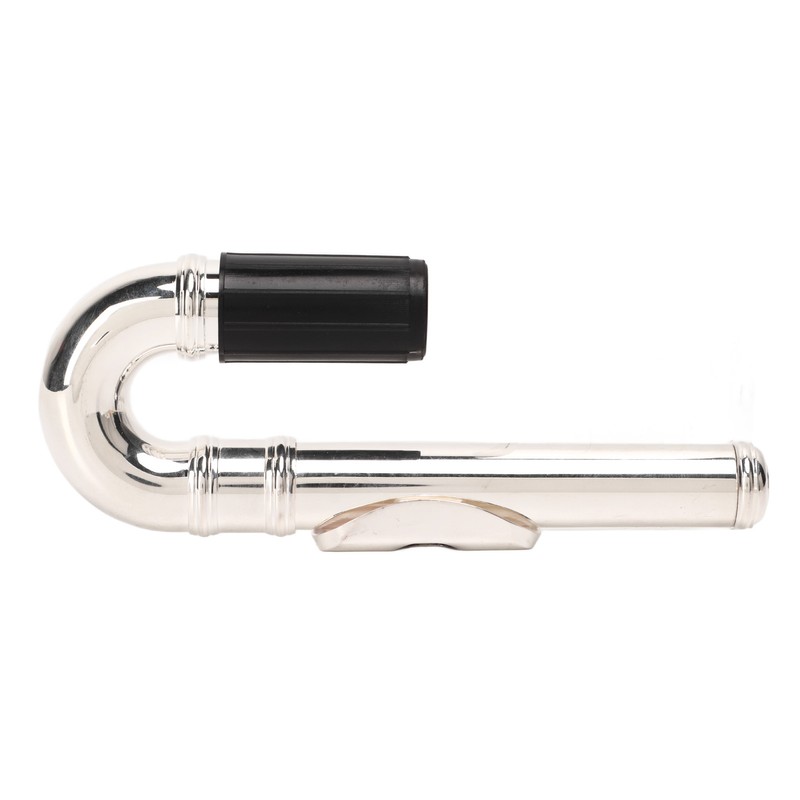 Flute Curved Head Joint Mouthpiece Replacement Metal Woodwind Instrument Accessories