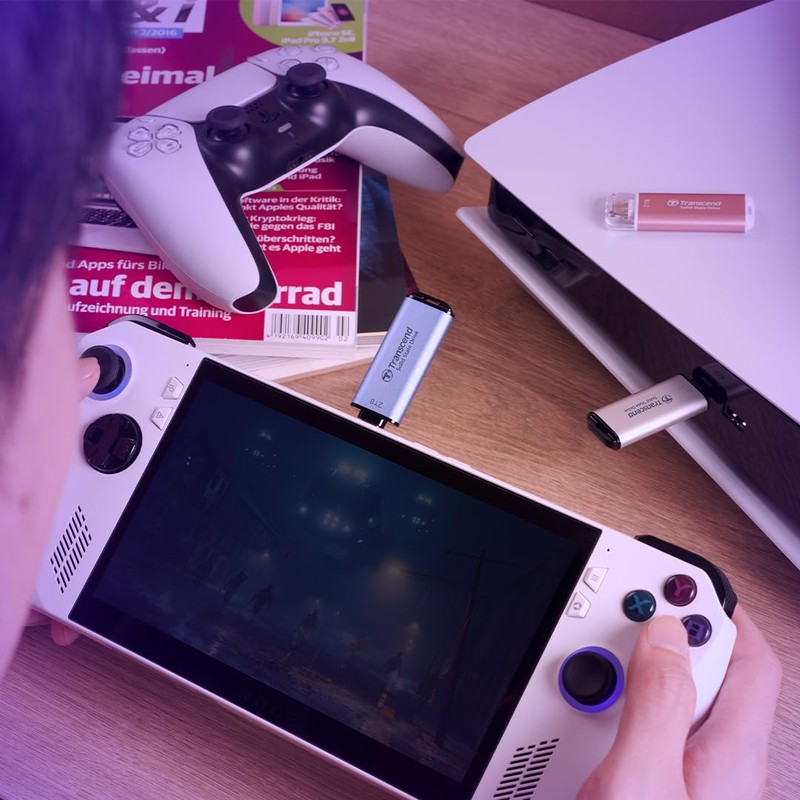 Transcend SSD 2TB ESD300C Portable, USB 10Gbps, Type-C