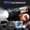 Rechargeable Flashlights High Lumens 10000, Super Bright LED Flash Light