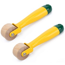 2 Pcs Quilting Seam Roller, Mini Seam Roller Sewing Seam Roller Wallpaper Roller for Quilting, Sewing, Print, Ink, Wallpaper, Home Decoration