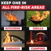 America Fire Blanket, Fire Blanket (1pk) Puts Out Fires in