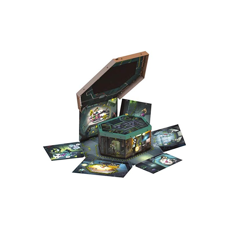 Schmidt Spiele Militaire 49380 Break In, Area 51, Puzzle Game,