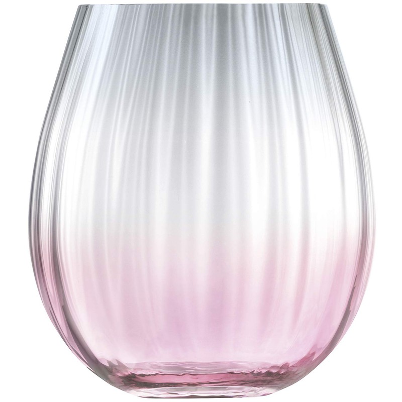 LSA International Tumbler, Pink/Grey, 2 Count (Pack of 1)