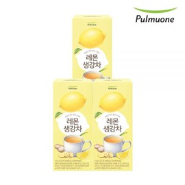 Pulmuone Lemon Ginger Tea 13g / 풀무원 레몬생강차 13gX20포X3개