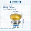QUARKZMAN Momentary Push Button Switch 16 mm Push Button Metal