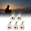 5PCS Lure Light Deep Drop Fishing Lights Strobe Eye Shape
