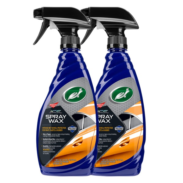 Turtle Wax 53878 ICE Spray Wax, Ultimate High Shine Wax