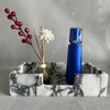 SAIDKOCC Natural Travertine Napkin Holder 9.8"x5.7"x2.4", Rectangle Guest Towel Dispenser