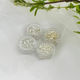 Pearl Parts Gel Nail Art Pearl Stone Parts M11802 (WD64CF5) / 진주파츠 젤 네일 아트 진주 스톤 파츠 M11802 (WD64CF5)