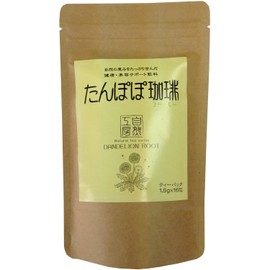 Ocha Maruyuki Marubishi Caffeine-free Dandelion Coffee Bags, 0.06 oz (1.5 g) x 16 Packets